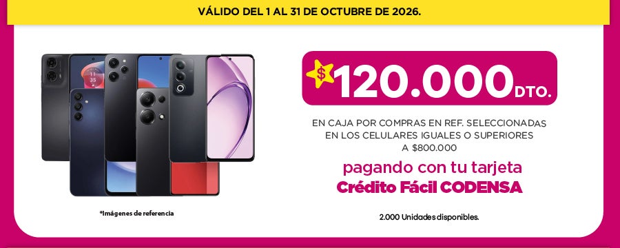 Cr&eacute;dito f&acute;cil codensa